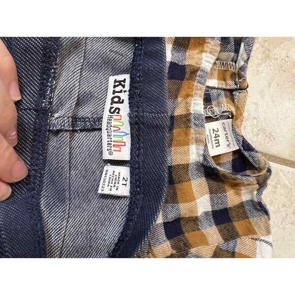 Toddler Girls 2T 24 Months lot bundle of 6 Sweater Hoodie Pants Fall Winter - Picture 7 of 7